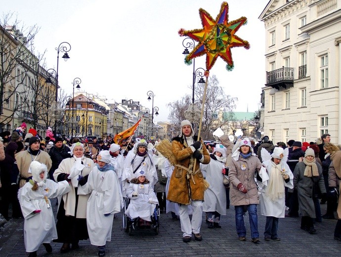 Święta rodzina na ulicy