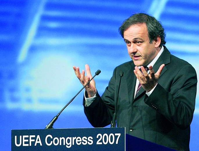 Prezydent Michel Platini