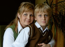 Katarzyna Ferenc,  mama Pawła