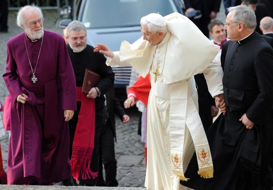 Abp Rowan Williams na Monte Cassino