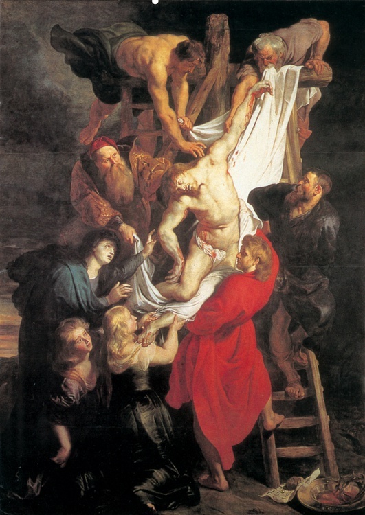 Peter Paul Rubens (1577 - 1640), „Zdjęcie z krzyża”, 1611-14