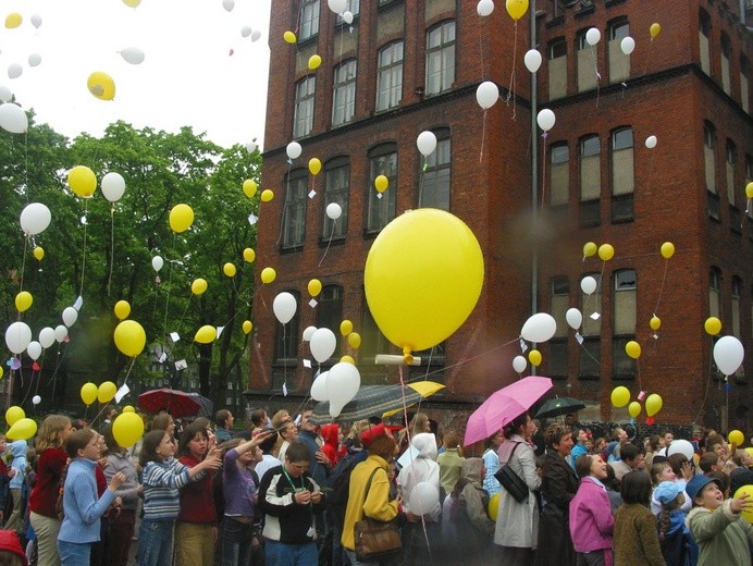 Balony i listy do nieba