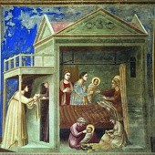 Giotto di Bondone, „Narodziny Maryi” 