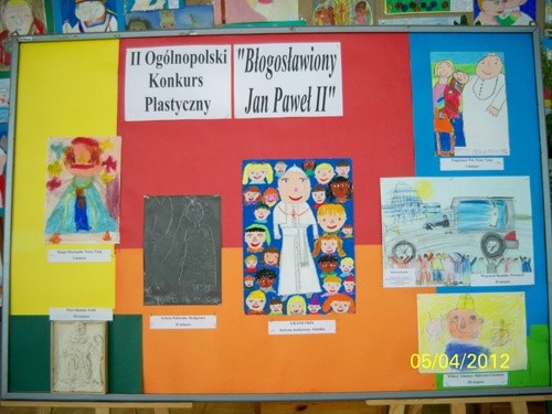 II Ogólnopolski Konkurs Plastyczny „Błogosławiony Jan Paweł II"