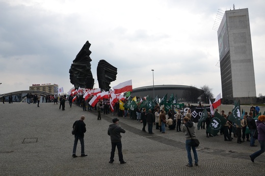 Protesty w Katowicach