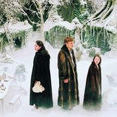 Zuzanna (Anne Popplewell), Piotr (William Moseley) i Łucja (Georgie Henley) 