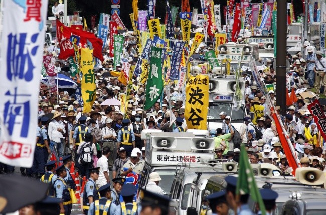 Japonia: Demonstracja przeciwników atomu