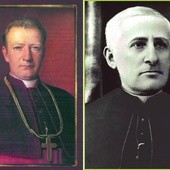 Bł. abp Józef Wilczewski (po lewej), Bł. ks. Zygmunt Gorazowski