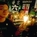 Świece dla ofiar z Tiananmen