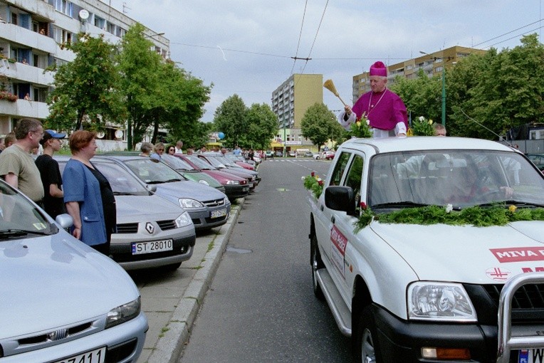 Arcybiskup poświęci pojazdy