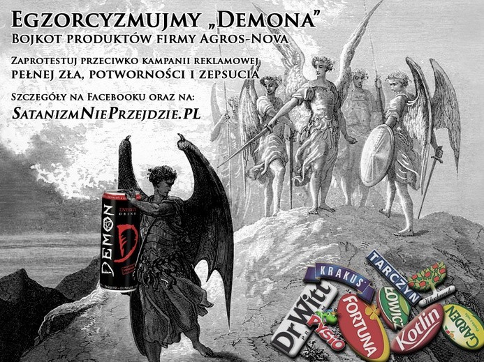 Satanizm nie przejdzie - bojkot znanych marek