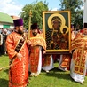 Ikona Matki Częstochowskiej w lipcu w Baranowiczach