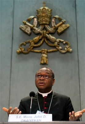 Abp Onaiyekan laureatem Pax Christi