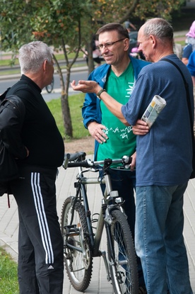 Otwarcie ścieżki rowerowej nad Jeziorem Długim