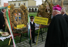 Dożynki diecezjalne w Krzeszowie