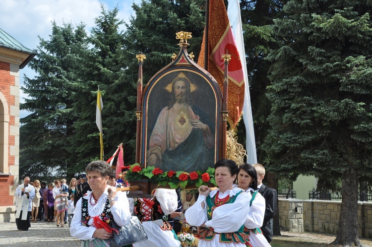 Rozpoczęcie peregrynacji obrazu MB Borzęcińskiej