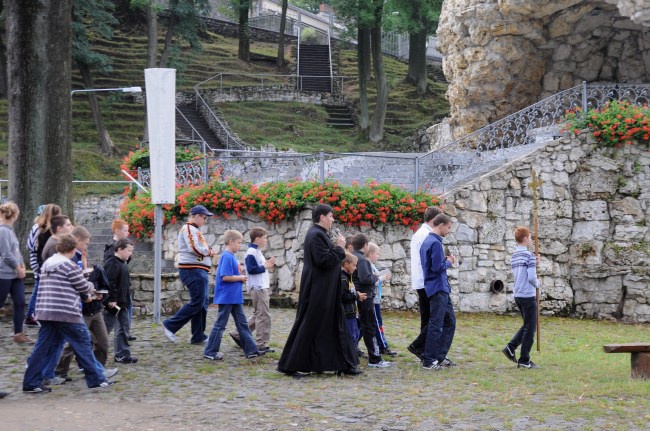 Ministranci na Górze św. Anny