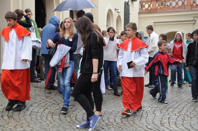 Ministranci na Górze św. Anny