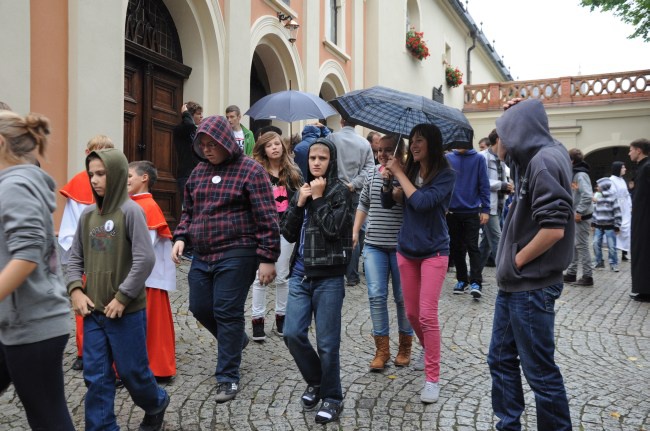 Ministranci na Górze św. Anny