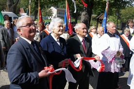 Poświęcenie tablicy sybirackiej