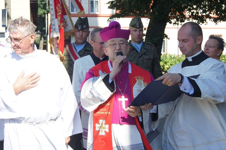 Poświęcenie tablicy