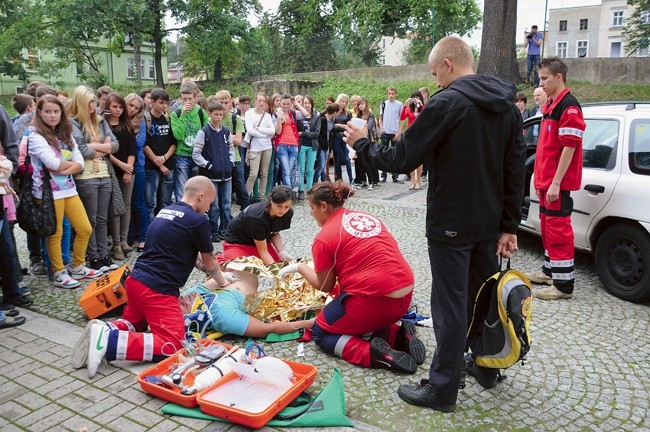 Akcja ratunkowa w wykonaniu nyskich studentów