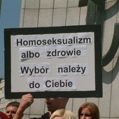 Zaatakowana za prawdę o homoseksualizmie