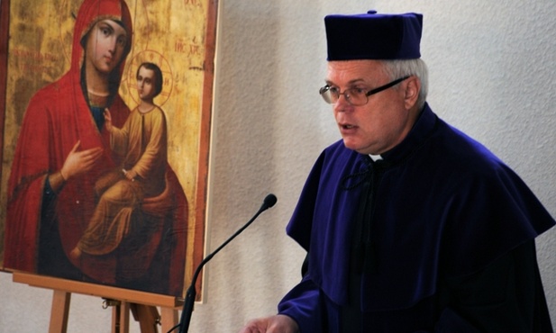 O teologii ikony w kontekście dzisiejszego świata, który jest cywilizacją niepogłębionych obrazów, mówił ks. Marek Jagodziński