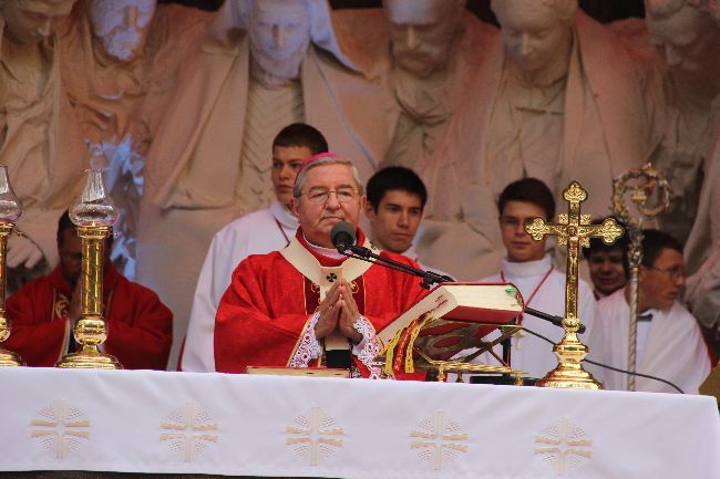 Uroczystość uczczenia kapłanów zamordowanych w Piaśnicy