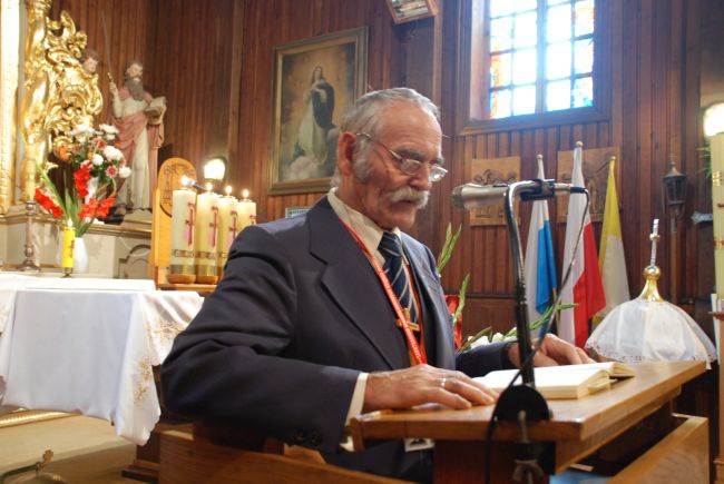 Krzyż pątniczy w Płocku Trzepowie