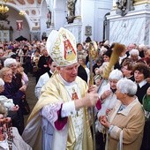 Liczba uczestników pielgrzymki przerosła oczekiwania organizatorów