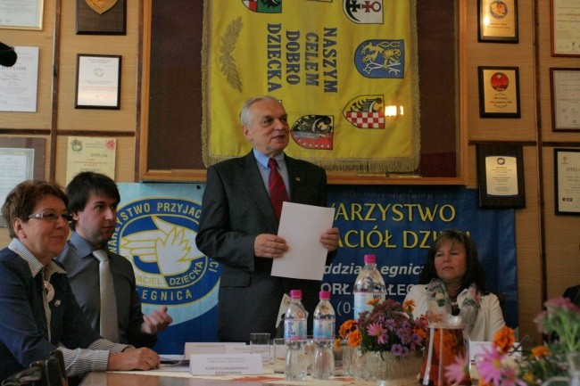 Kazimierz Pleśniak, prezes legnickiego TPD