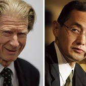 John B. Gurdon i Shinya Yamanaka (z prawej)