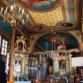– Od paru lat trwa renowacja wnętrza tymowskiej świątyni – mówi ks. Jerzy Kawik