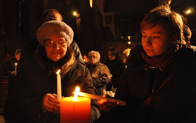 Noc Światła w katedrze