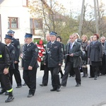 Ostatnia droga śp. o. Czesława Dudy z Łękawicy