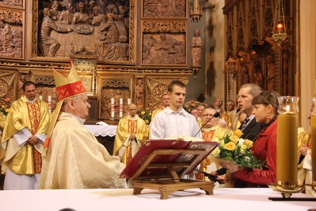 Uroczystość ogłoszenia sanktuarium św. Józefa Bilczewskiego w Wilamowicach