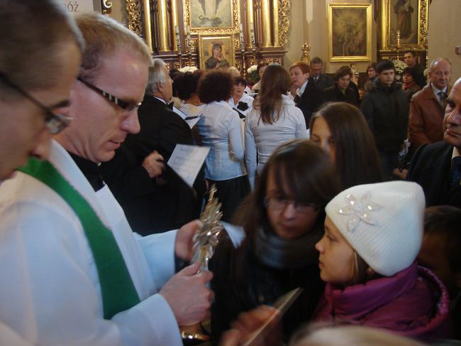 Relikwie błogosławionego papieża w Padwi Narodowej