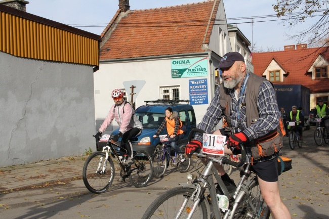 Rowerowy Rajd Niepodległości w Wojniczu