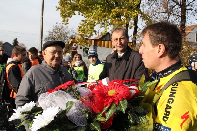 Rowerowy Rajd Niepodległości w Wojniczu