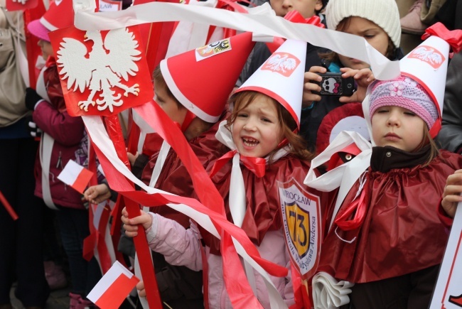 Radosne Święto Niepodległości we Wrocławiu