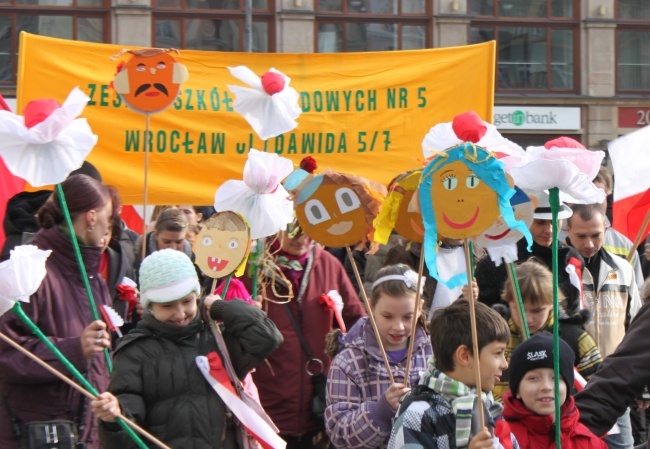 Radosne Święto Niepodległości we Wrocławiu