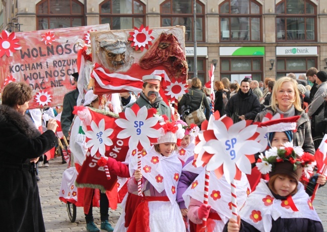 Radosne Święto Niepodległości we Wrocławiu