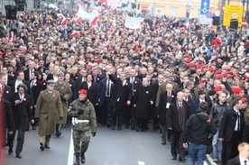 Marsz przeszedł Traktem Królewskim do Belwederu