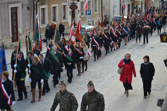 Sandomierskie obchody święta Niepodległości 