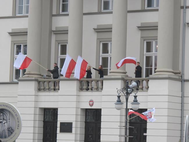 Demonstracja patriotyzmu