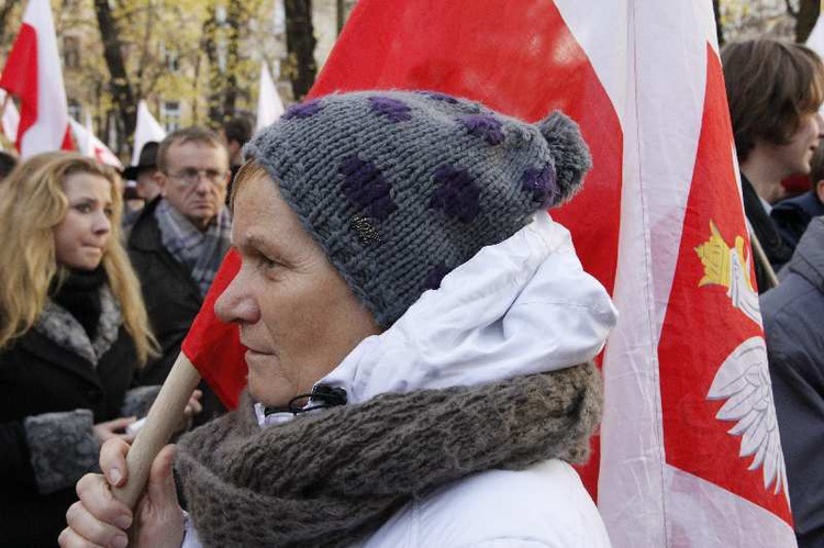 Marsz oczami maszerującej...