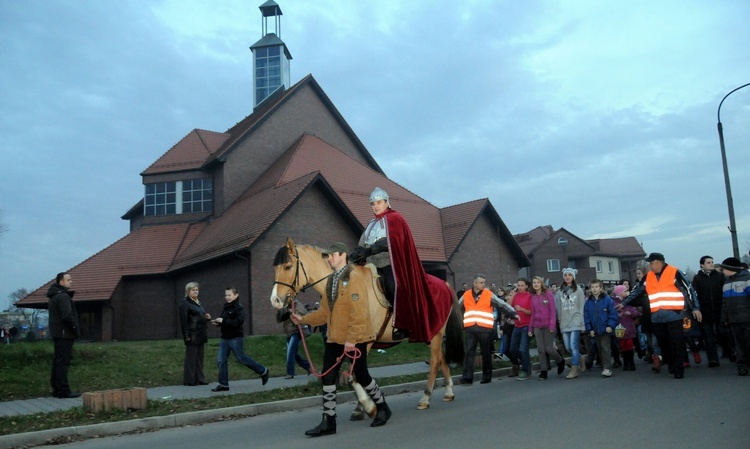 Pochód św. Marcina w Sośnicy