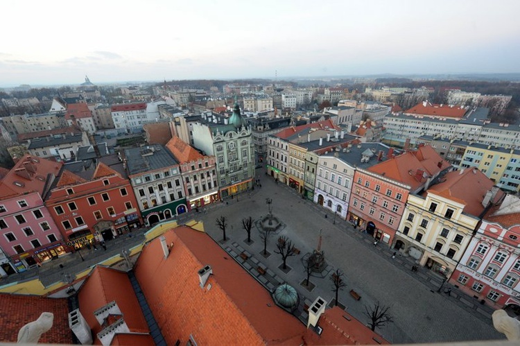 Wieża ratuszowa w Świdnicy