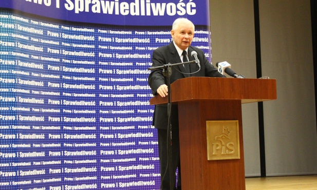 Jarosław Kaczyński w Wałbrzychu